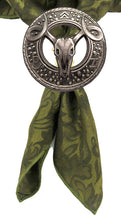 Load image into Gallery viewer, 070516 Steer head Concho of bronze by Horse Shoe Brand Tools