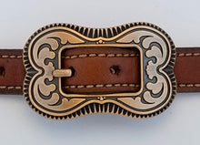 Load image into Gallery viewer, 040119 ZINC Coin Edge Centerbar Buckles