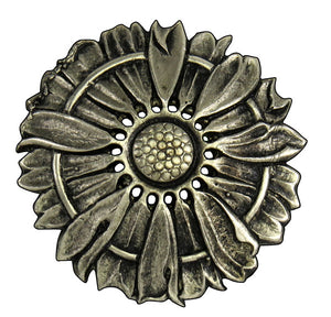 070116 Concho Sunflower of bronze by Horse Shoe Brand Tools