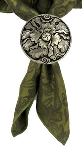 070416- Peony Concho of bronze by Horse Shoe Brand Tools