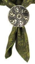 Load image into Gallery viewer, 081716 Vintage Button Concho of bronze by Horse Shoe Brand Tools