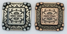 Load image into Gallery viewer, 101319-ZINC- Square Conchos