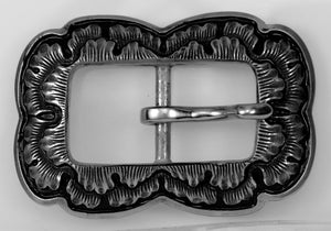 042517 Peony Centerbar Buckle, bronze by Horse Shoe Brand Tools