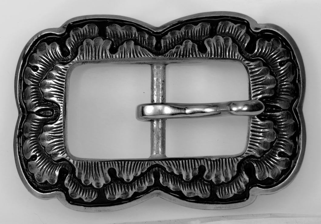 042517 Peony Centerbar Buckle, bronze by Horse Shoe Brand Tools