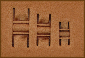 Basket Stamp- 3 bar center