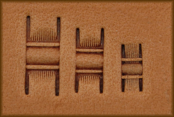 Basket Stamp- 3 bar center