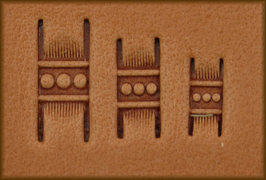 Basket Stamp- 3 dot center