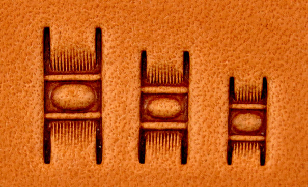 Basket Stamp- Oval center