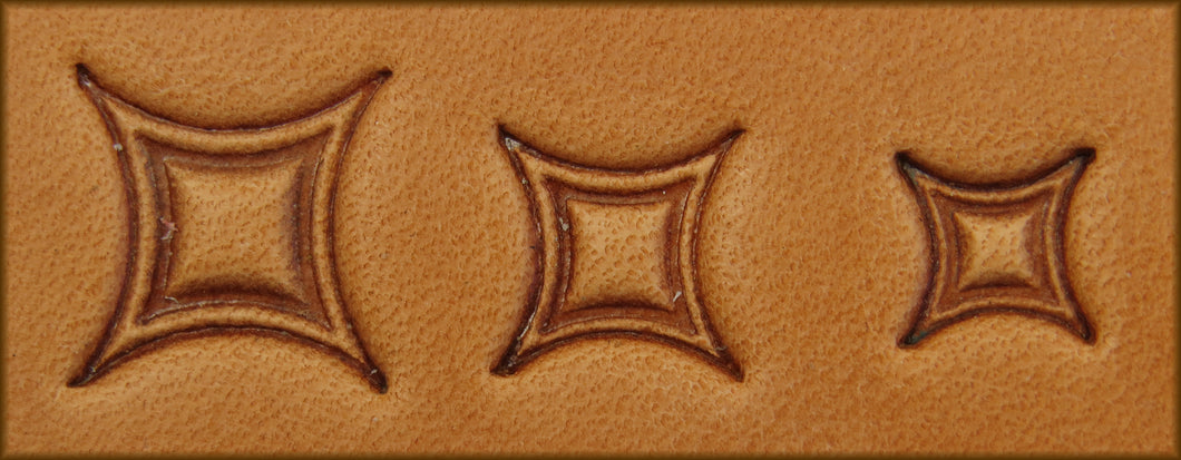 Geometric Stamp-4 corner