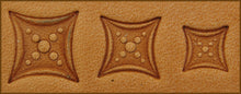 Load image into Gallery viewer, Geometric Stamp- 4 corner with dots