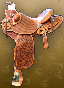 Saddle- Watt Bros. Saddle-saddletree made by Jeremiah Watt