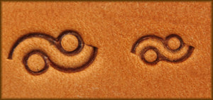 Border Stamp- Wave & Dot