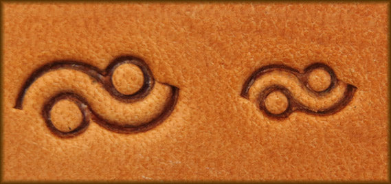 Border Stamp- Wave & Dot