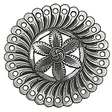 Load image into Gallery viewer, 102718 Main and Winchester Concho of bronze by Horse Shoe Brand Tools