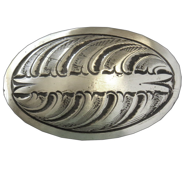 110118 Oval Concho of bronze by Horse Shoe Brand Tools