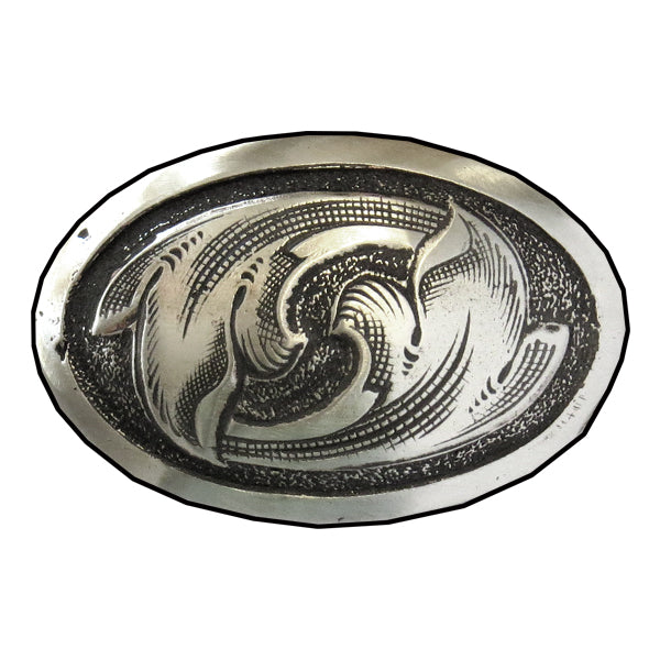 110418 Oval Concho of bronze by Horse Shoe Brand Tools