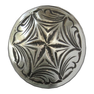 111418 Concho of bronze by Horse Shoe Brand Tools